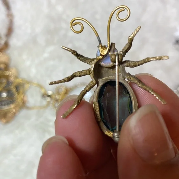 John Kirslis Vintage Bug Brooch EUC HTF - Picture 10 of 11